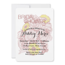 Contorno do Buquê Terra Cotta do Chá de panela Flo