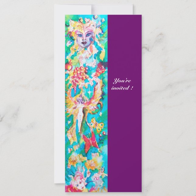 CONVITE CONTOS DE FADAS DE UVA 9 (Frente)