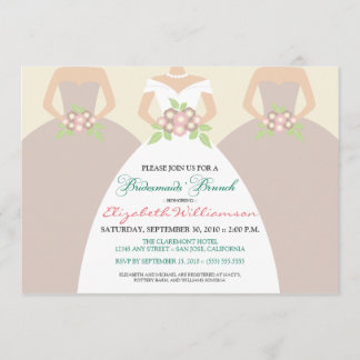 Convite Convidado Bridal Brunch de Noiva e Bridesmaids (bl