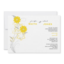 Convidado de Casamento Amarelo para Romance