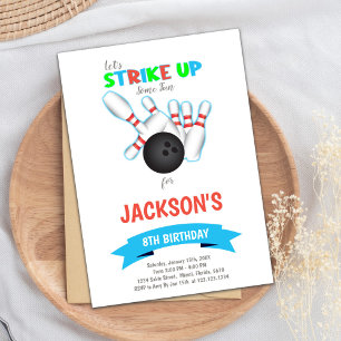 Convite Convidado de Crianças Editáveis para Meninos ou Me