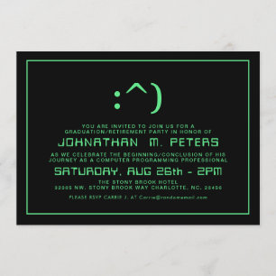 Convite Convidado de Graduação Mínima para Programadores E