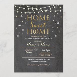 Convite Convidado de Natal para o Snowflake de aquecimento