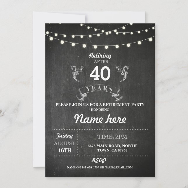 Convite Convidado de Quadro de Referência Retirado Russo d (Frente)