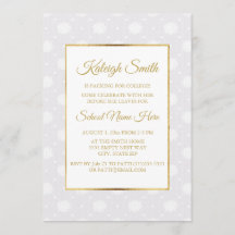 Convidado do Elegante White Lace e do Dourado Part