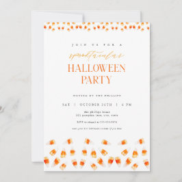 Convite Convidado do Festa de Halloween de Spooktacular, d