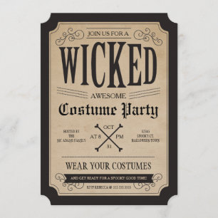 Convite Convidado do Partido Apothecary Halloween
