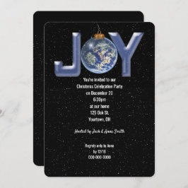 Convite Convidado do Partido da Alegria de Natal