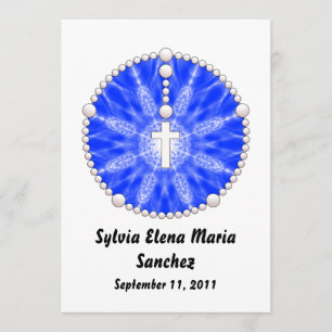 Convite Convidado do Sonho Rosário