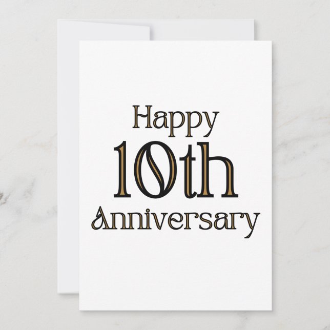 Convite Convidado para 10 anos (Frente)