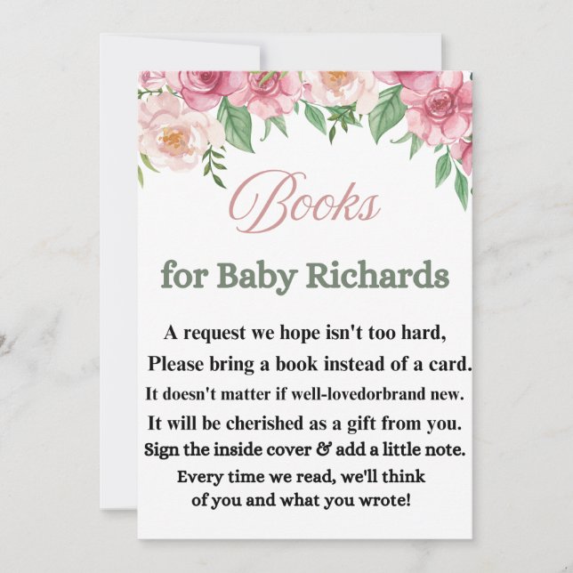 Convite Convidado para a chegada do bebê doce (Frente)