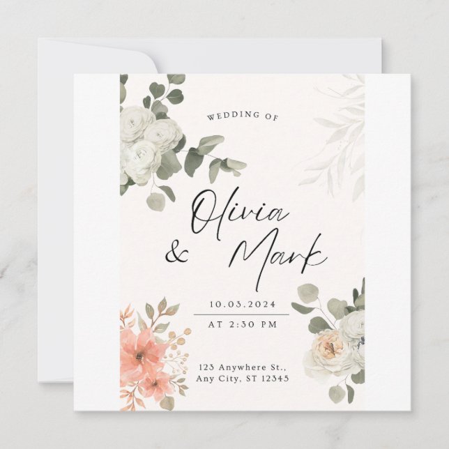 Convite Convidado para a Largura (Frente)