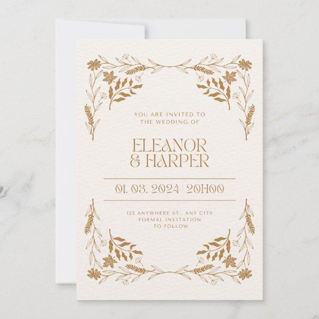 Convite Convidado para a Largura (Frente)