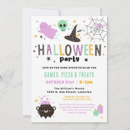 Convite Convidado para Festa de Halloween