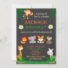 Convite Convidado para o aniversário da Junta