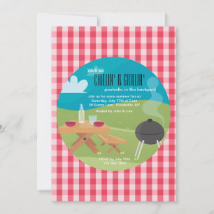 Convite Convidado para Refrigeração e Grillin