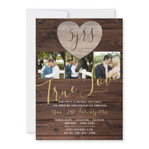 Convidado Rustic do Aniversário da 5 WOOD