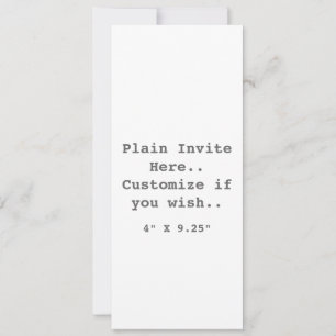 Convite Convidado Simples.