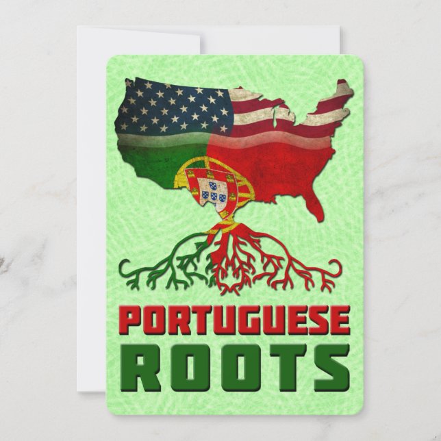 Convite Convidados de Raízes Portugueses Americanos (Frente)