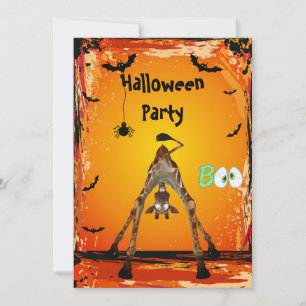 Convite Convidados do Festa de Halloween Engraçados