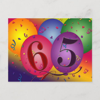 Convite Convidados para cartão postal de festa de aniversá