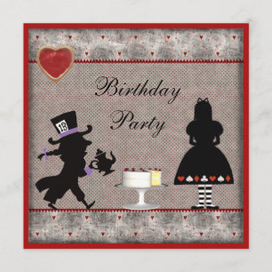 Convite Convidados para Festa de aniversário de Ódio Lou