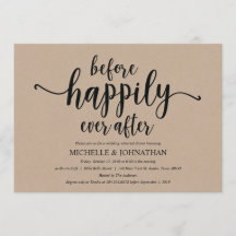 Convidados para Janto de Casamento Rustic Kraft