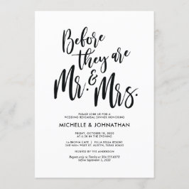 Convite Convidados para Janto de ensaio de casamento perfe