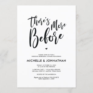 Convite Convidados para Janto de ensaio de casamento perfe