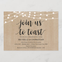 Convite Convidados para Janto de ensaios de luzes de corda