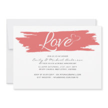 Convidados para o Aniversário do Casamento Moderno