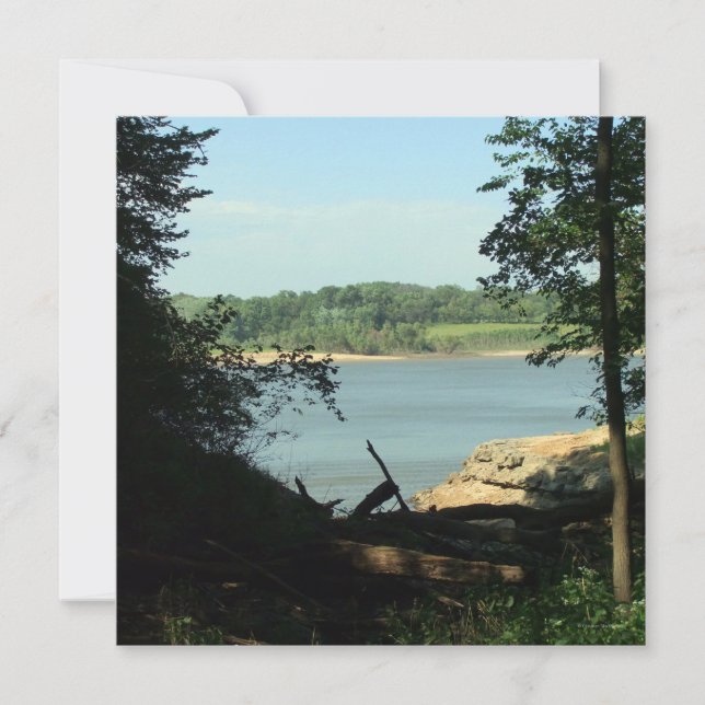 Convite Convidados para Reunião da Família Coralville Lake (Frente)