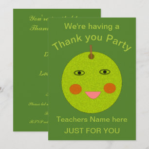 Convite Convidados Personalizados da Melhor Professora da