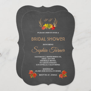 Convite Convidam-se os Chás de panela Rústicos Românticos