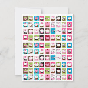 Convite Convidando Cupcakes ... ; ) SRF