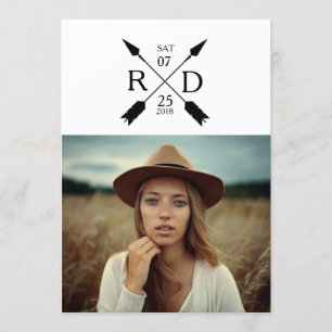 Convite Convidar Festa de formatura de Seta Urbana Rústica