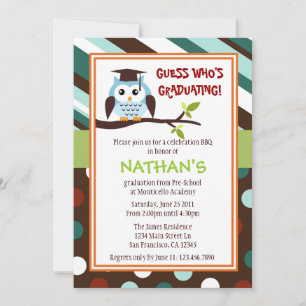 Convite Convidar Formando de Coroa Moderna