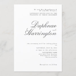 Convite convidar modelo 6