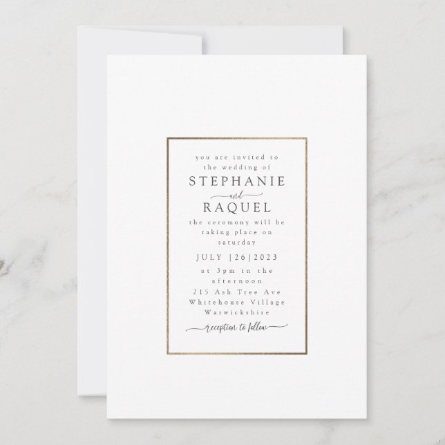 Convite convidar modelo 9 (Frente)