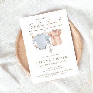 Convite Convidar o Partido de Revisão de Boho Gênero