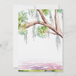 Convite Convidar ou salvar a data do país inferior