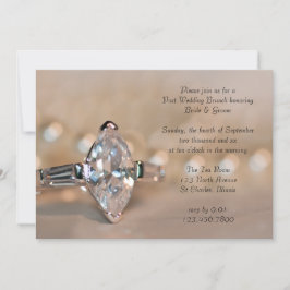 Convite Convidar para Almoço de Brunch Pós-Casamento com A