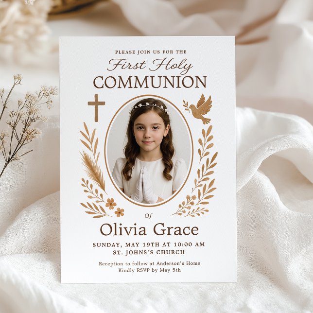 Convite Convidar Primeira Comunhão Rustic Girl (first-communion-invite-girl-boho-neutral-flatlay.png)