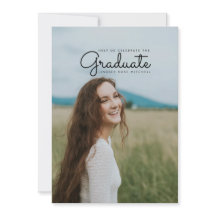 Convidar um Formando simples e elegante