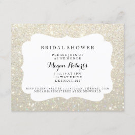 Convite Convide - dia do chá de panela fabuloso - o ouro