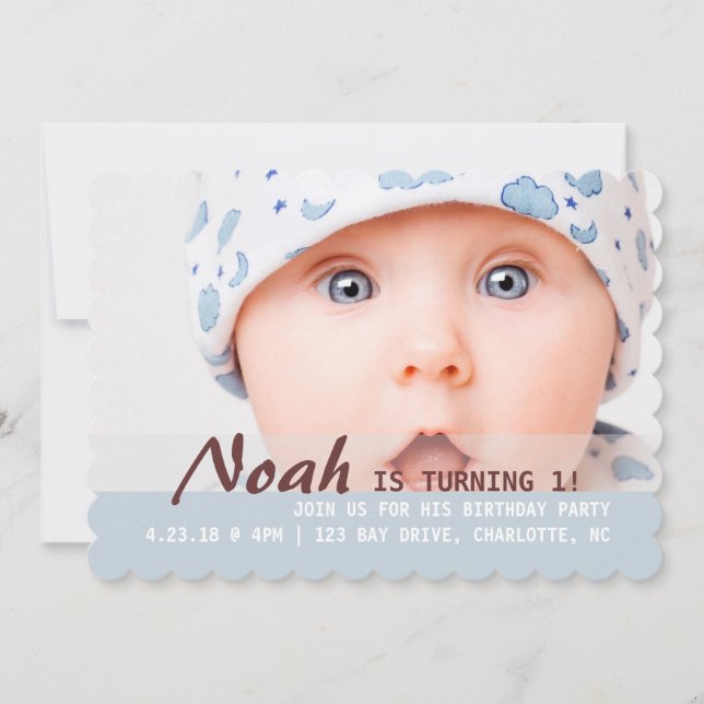 Convite Convide - o giro de 1! (Frente)