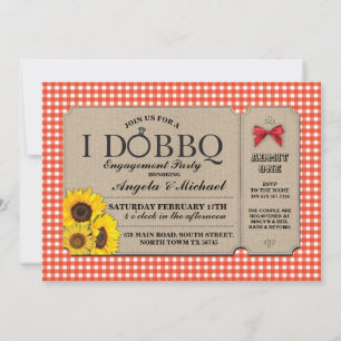 Convite Convidei O Arco Casal Noivado Vermelho CHURRASCO C