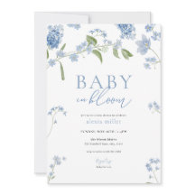 Convidite para Chás de Bebê Menino Azul Bebê em Fl