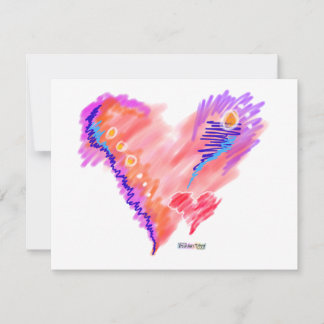 Convite CONVITAÇÕES - Sentimento cardíaco