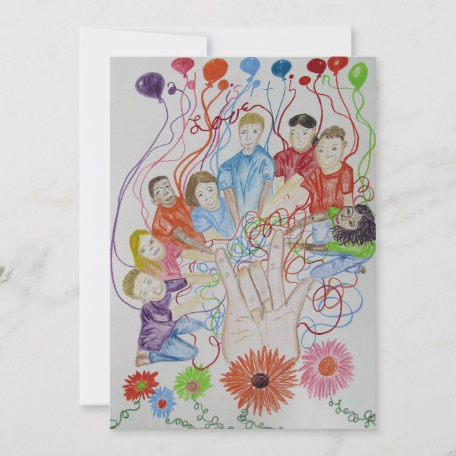 Convite Convite, Bebê Adotado, Chá Infantil (Frente)